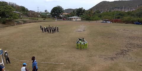 cricket field